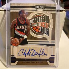 Clyde Drexler #HOF-CLY Basketball Cards 2021 Panini Chronicles Hall of Fame Autographs Prices