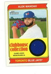 Alek Manoah #CCR-AMH Baseball Cards 2023 Topps Heritage Clubhouse Collection Relics Prices