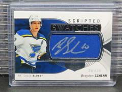 Brayden Schenn Hockey Cards 2020 Upper Deck The Cup Scripted Swatches Autographs Prices