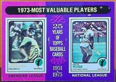 1973 MVP's [Reggie Jackson, Pete Rose] #211 Baseball Cards 1975 Topps Prices