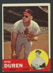 Ryne Duren #17 Baseball Cards 1963 Topps Prices