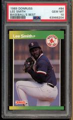 Lee Smith #84 Baseball Cards 1989 Donruss Baseball's Best Prices