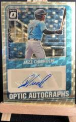 Jazz Chisholm [Gold] #RRS-JC Baseball Cards 2021 Panini Donruss Optic Rated Rookie Signatures Prices