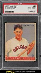 KI KI Cuyler Baseball Cards 1933 Goudey Prices