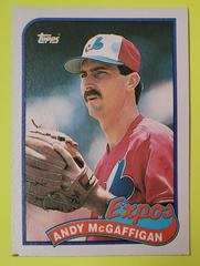Andy McGaffigan #278 Baseball Cards 1989 Topps Tiffany Prices