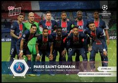 Paris Saint Germain #62 Soccer Cards 2020 Topps Now UEFA Champions League Prices