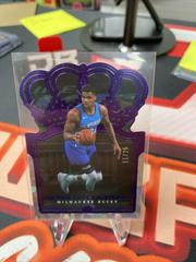 Giannis Antetokounmpo [Crystal Purple] Basketball Cards 2021 Panini Crown Royale Prices