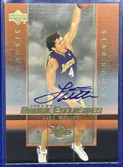 Luke Walton [Autograph] Basketball Cards 2003 Upper Deck Rookie Exclusives Prices
