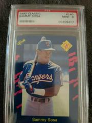 Sammy Sosa Baseball Cards 1990 Classic Prices