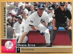 Derek Jeter Baseball Cards 2009 Upper Deck First Edition Prices