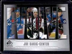 Joe Sakic Hockey Cards 2020 SP Signature Edition Legends Evolve Prices