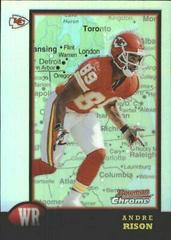 Andre Rison [Interstate Refractors] #102 Football Cards 1998 Bowman Chrome Prices