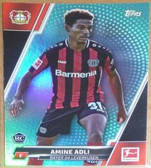 Amine Adli [Aqua Foil] Soccer Cards 2021 Topps Bundesliga Prices