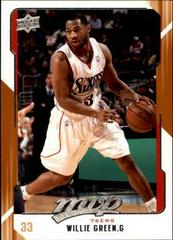 Willie Green Basketball Cards 2008 Upper Deck MVP Prices