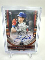Brett Baty [Red] Baseball Cards 2023 Topps Tribute Autographs Prices