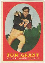 Tom Grant #15 Football Cards 1958 Topps CFL Prices