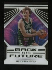 Larry Bird [Gold] #1 Basketball Cards 2022 Panini Donruss Elite Back to the Future Prices