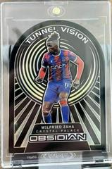 Wilfried Zaha [Yellow] #4 Soccer Cards 2022 Panini Obsidian Tunnel Vision Prices