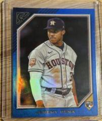 Jeremy Pena [Blue Pattern] #2 Baseball Cards 2022 Topps Gallery Prices