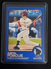 Justin Foscue [Blue] #1 Baseball Cards 2022 Topps Heritage Minor League Prices