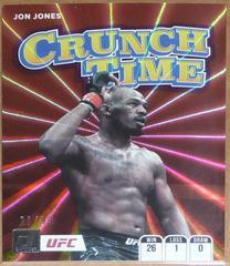 Jon Jones [Purple Laser] Ufc Cards 2022 Panini Donruss UFC Crunch Time Prices