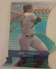 Jose Canseco [Luminous] #10A Baseball Cards 2000 Stadium Club 3X3 Prices