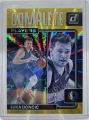Luka Doncic [Yellow Laser] Basketball Cards 2022 Panini Donruss Complete Players Prices