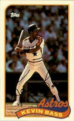 Kevin Bass #98 Baseball Cards 1989 Topps Ljn Baseball Talk Prices