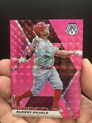 Albert Pujols [Pink Swirl Mosaic] #10 Baseball Cards 2021 Panini Mosaic Prices
