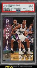 Ray Allen [Members Only] #R19 Basketball Cards 1996 Stadium Club Rookies 2 Prices
