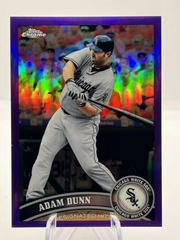 Adam Dunn [Blue Refractor /99] #14 Baseball Cards 2011 Topps Chrome Prices