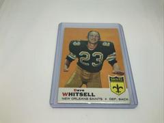 Dave Whitsell Football Cards 1969 Topps Prices