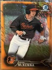 Ryan McKenna [Orange Shimmer] #BCP191 Baseball Cards 2016 Bowman Chrome Prospect Prices