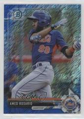 Amed Rosario [Blue Shimmer] #BCP151 Baseball Cards 2017 Bowman Chrome Prospects Prices