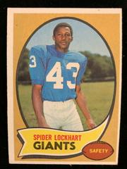 Spider Lockhart Football Cards 1970 Topps Prices