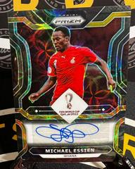 Michael Essien [Choice] #S-MES Soccer Cards 2022 Panini Prizm World Cup Signatures Prices
