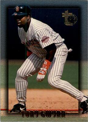 Tony Gwynn #6 Baseball Cards 1995 Topps Embossed