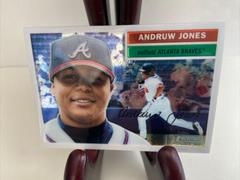 Andruw Jones Baseball Cards 2005 Topps Heritage Chrome Prices