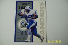 Barry Sanders #29 Football Cards 1998 Playoff Contenders Ticket Prices