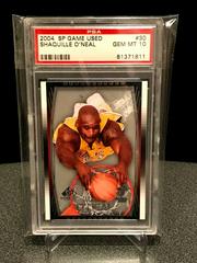 Shaquille O'Neal Basketball Cards 2004 SP Game Used Prices