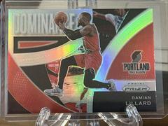 Damian Lillard [Silver Prizm] #18 Basketball Cards 2021 Panini Prizm Dominance Prices