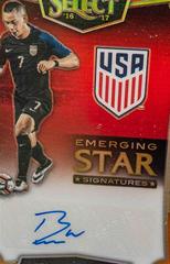 Bobby Wood [Orange] #ES-BW Soccer Cards 2016 Panini Select Emerging Star Signatures Prices