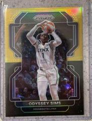 Odyssey Sims [Black Gold] #102 Basketball Cards 2022 Panini Prizm WNBA Prices