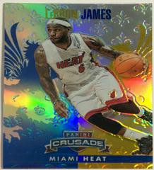 LeBron James [Blue] Basketball Cards 2013 Panini Crusade Crusade Prices