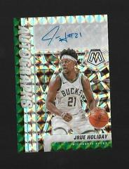 Jrue Holiday #AM-JRU Basketball Cards 2020 Panini Mosaic Autographs Prices