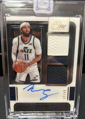 Mike Conley Basketball Cards 2021 Panini One and One Dual Jersey Autographs Prices