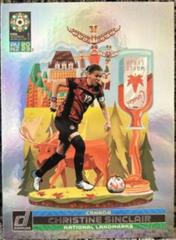 Christine Sinclair #4 Soccer Cards 2023 Donruss FIFA Women's World Cup National Landmarks Prices