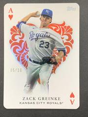 Zack Greinke [Red] #AA-72 Baseball Cards 2023 Topps Update All Aces Prices