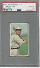 Cy Seymour [Batting] Baseball Cards 1909 T206 Sovereign 150 Prices