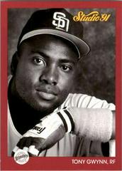 Tony Gwynn #245 Baseball Cards 1991 Studio Prices